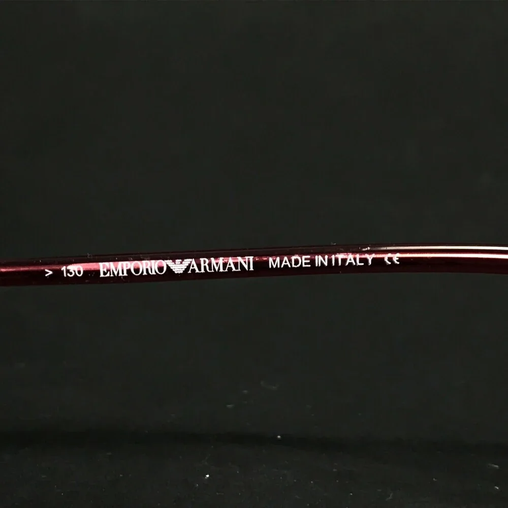 Emporio Armani Eyeglasses Frames EA9084 GW5 Purple Pink Half Rim 51-17-130